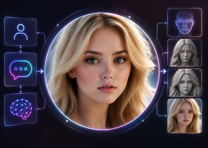 From Text Prompt to Virtual Girl: How AI Character Creation Works